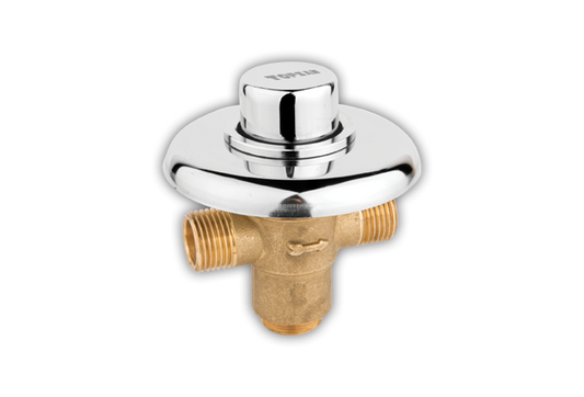 Zaman Ayarlı Sıvaaltı Pisuar Musluk, paslanmaz rozetli