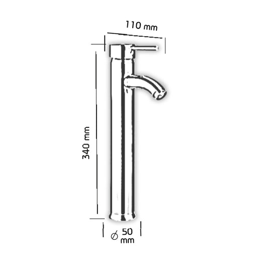 Joystick Çanak Lavabo Bataryası (Eğik Borulu),Çanak Lavabo Musluğu